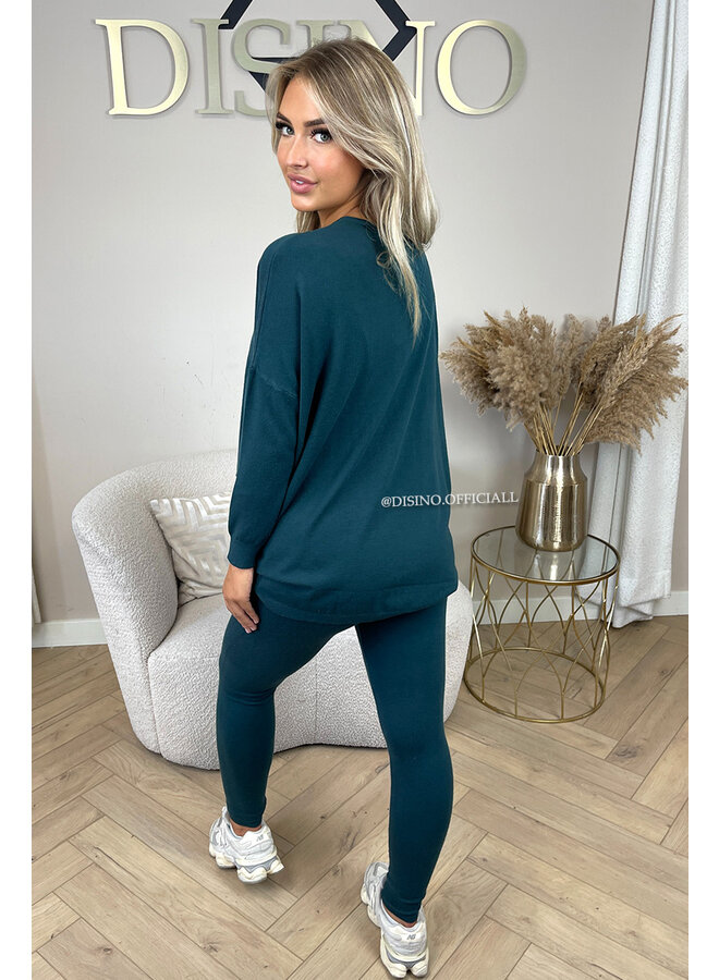 PETROL - 'KAYLEE' - FASHIONABLE SOFT COMFY SET