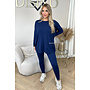 NAVY BLUE - 'KAYLEE' - FASHIONABLE SOFT COMFY SET
