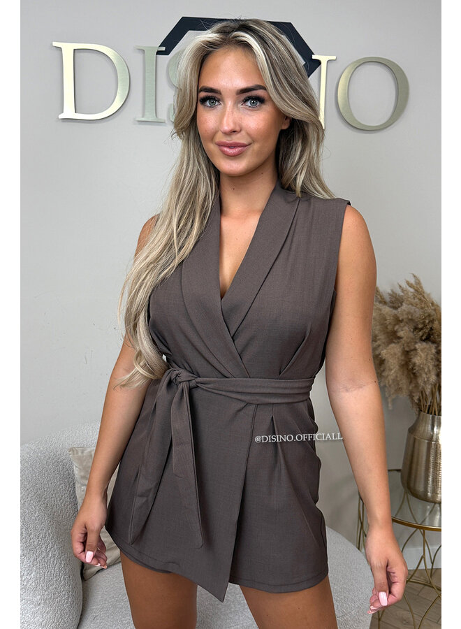 CHOCO - 'LOUANA PLAYSUIT' - CLASSY PLAYSUIT