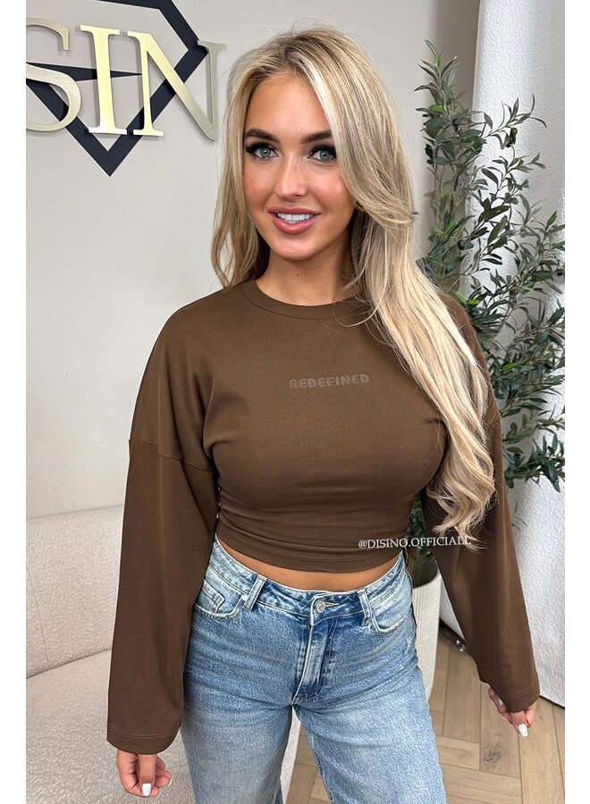 CHOCO - 'SNATCHED LONGSLEEVE' - PREMIUM QUALITY REDEFINED LONGSLEEVE  TOP