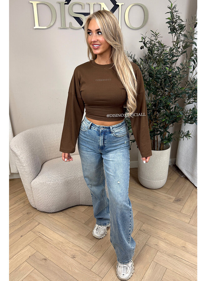 CHOCO - 'SNATCHED LONGSLEEVE' - PREMIUM QUALITY REDEFINED LONGSLEEVE  TOP