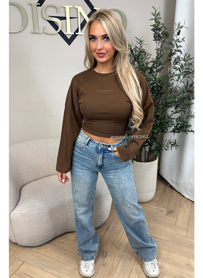 CHOCO - 'SNATCHED LONGSLEEVE' - PREMIUM QUALITY REDEFINED LONGSLEEVE  TOP