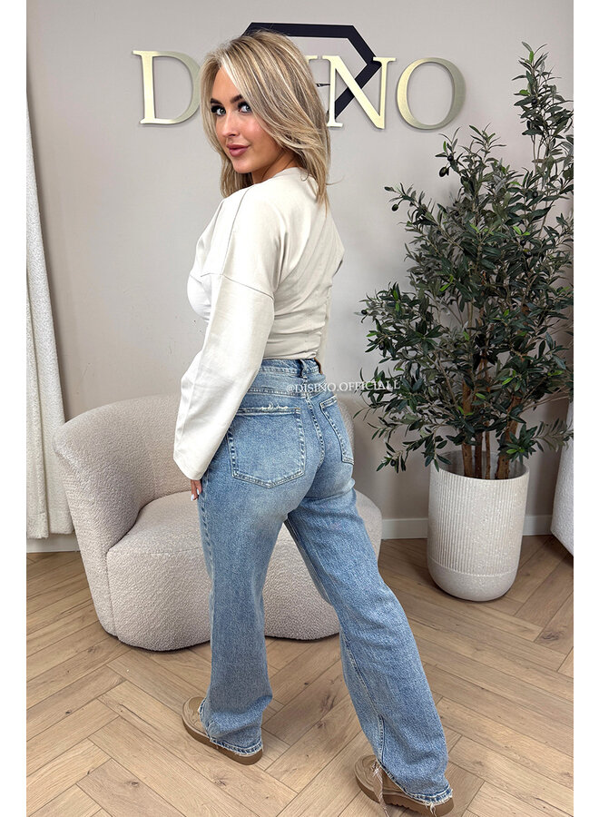 BEIGE - 'SNATCHED LONGSLEEVE' - PREMIUM QUALITY REDEFINED LONGSLEEVE TOP