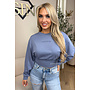 JEANS BLUE - 'SNATCHED SWEATER' - PREMIUM QUALITY REDEFINED SNATCHED SWEATER TOP