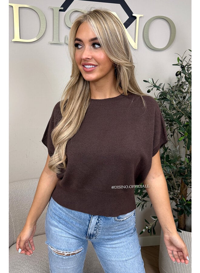 CHOCO - 'NIYA KNIT' - SUPER SOFT SHORT SLEEVE KNIT