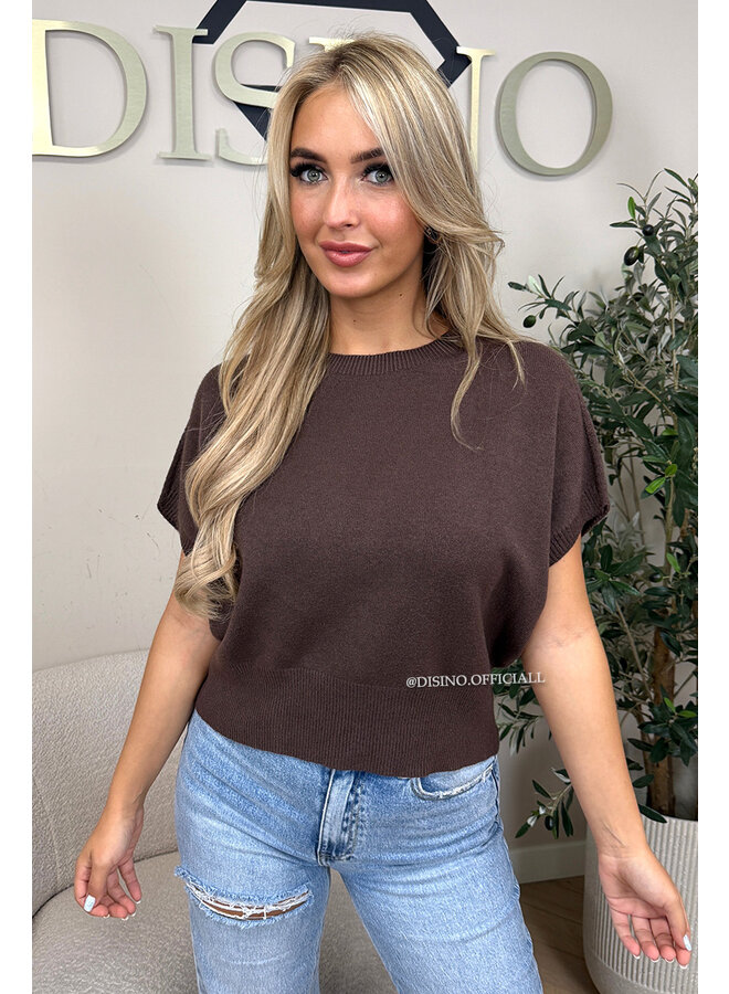 CHOCO - 'NIYA KNIT' - SUPER SOFT SHORT SLEEVE KNIT