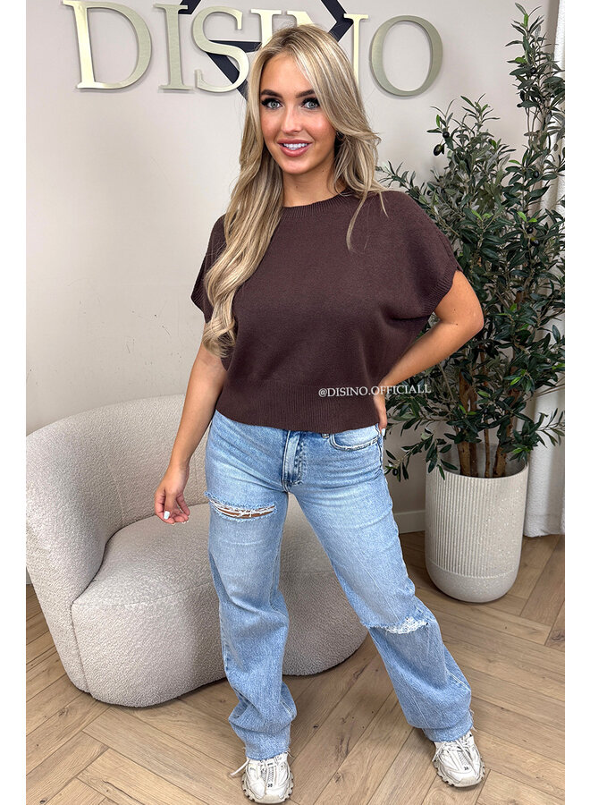 CHOCO - 'NIYA KNIT' - SUPER SOFT SHORT SLEEVE KNIT