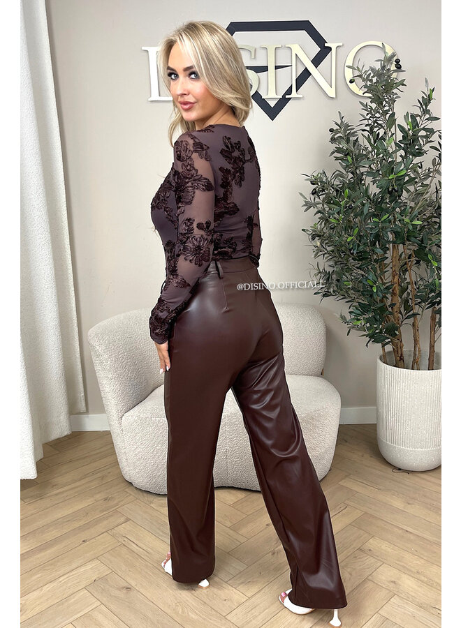 CHOCO - 'ELVIRA BODY' - INSPIRED LONG SLEEVE BODYSUIT