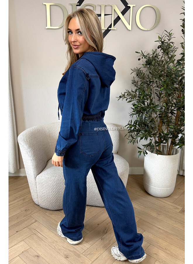 BLUE - 'CAMPBELL SET' - THE JEGGY JOGGER + VEST SET