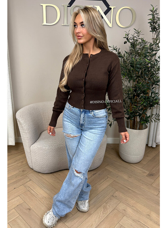 CHOCO - 'OLCAY' - SOFT KNITTED CARDIGAN TOP