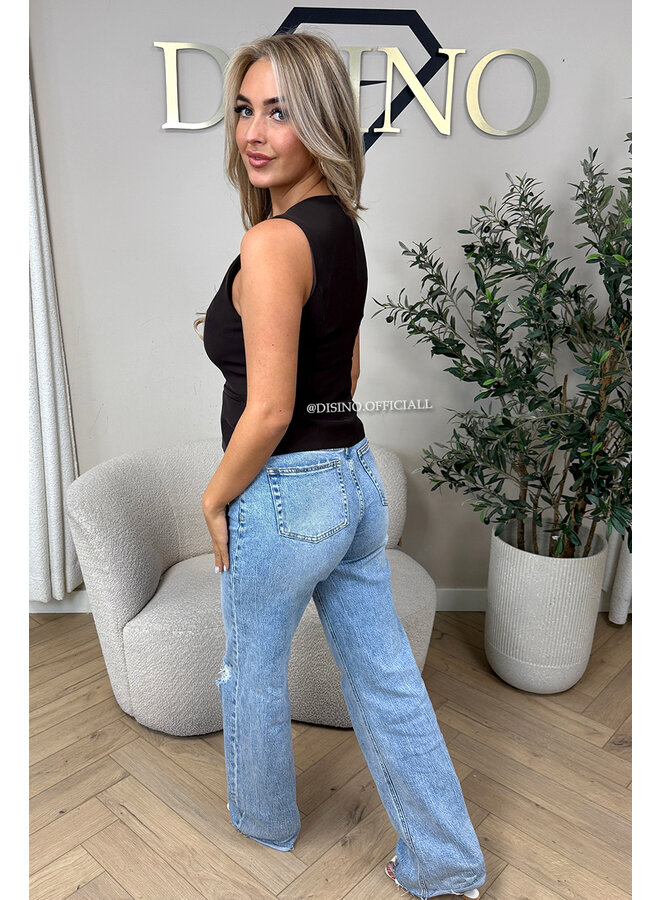 CHOCO - 'YARA TOP' - PREMIUM QUALITY GILET TOP