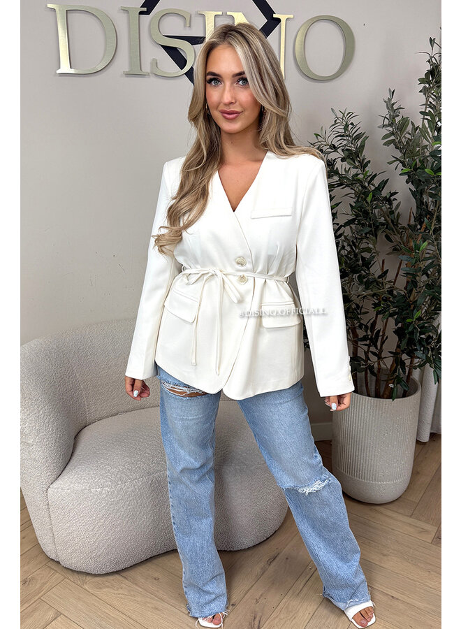 ECRU - 'NEVA BLAZER' - PREMIUM QUALITY BLAZER