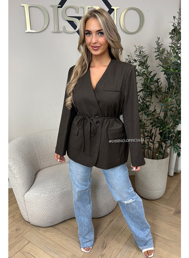 CHOCO - 'NEVA BLAZER' - PREMIUM QUALITY BLAZER