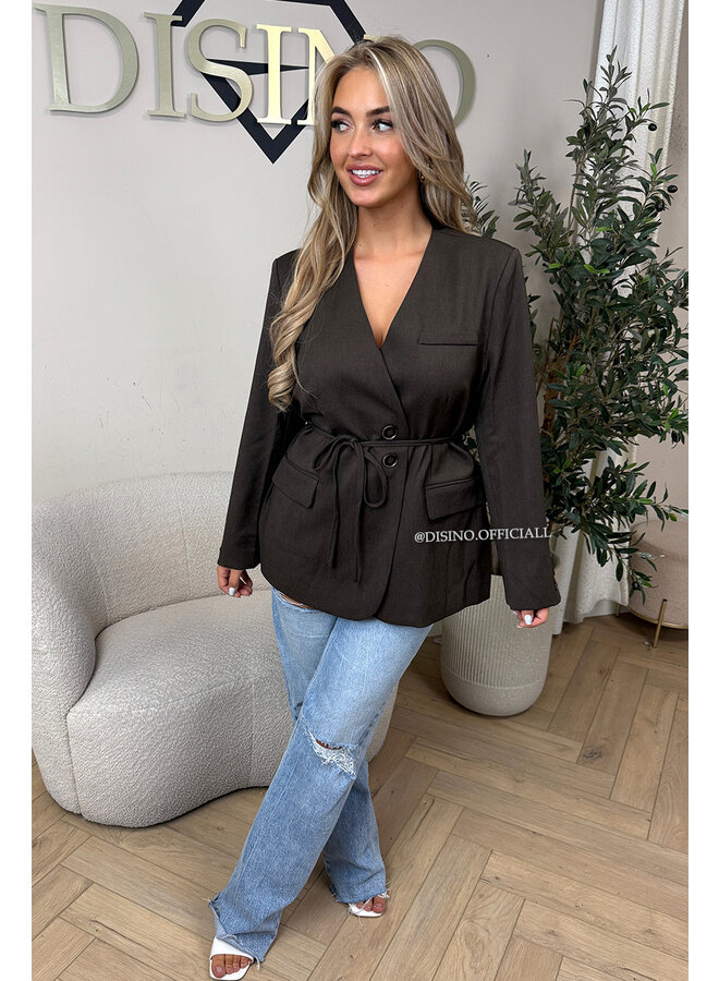 CHOCO - 'NEVA BLAZER' - PREMIUM QUALITY BLAZER