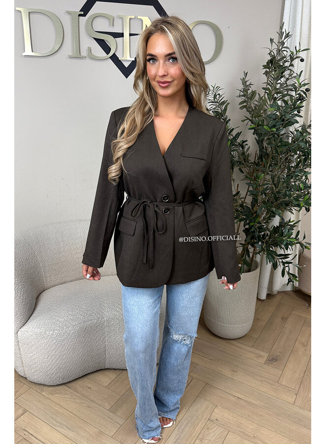 CHOCO - 'NEVA BLAZER' - PREMIUM QUALITY BLAZER