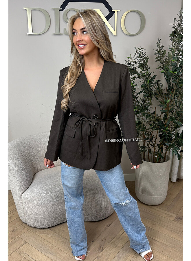 CHOCO - 'NEVA BLAZER' - PREMIUM QUALITY BLAZER