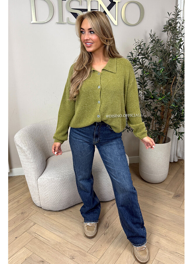 DARK BLUE - 'MEMPHIS' - PERFECT WASHING STRETCH WIDE LEG JEANS