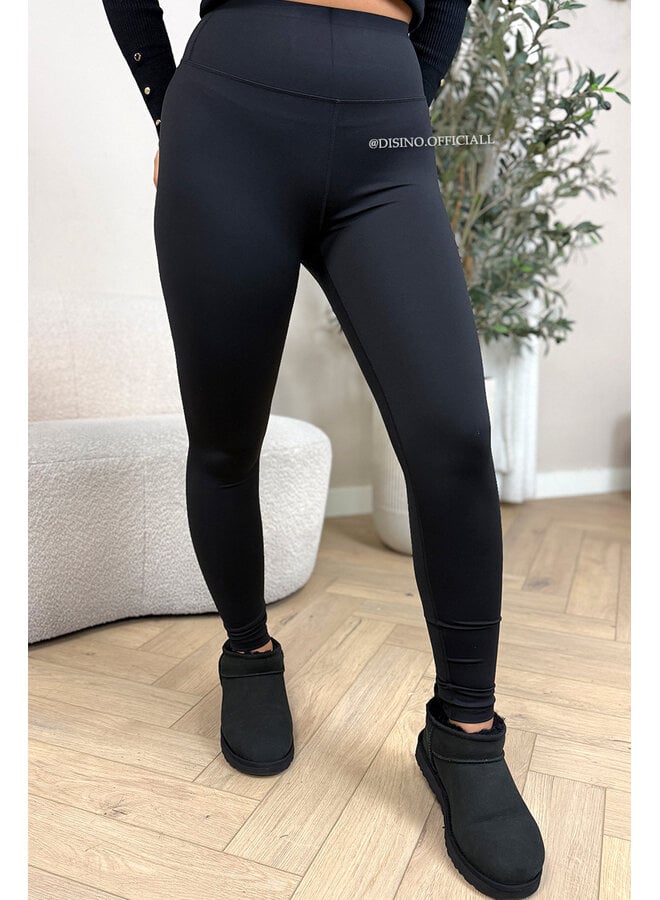 BLACK - 'NORFY LEGGING' - HIGH WAIST PERFECT FIT PREMIUM QUALITY LEGGING
