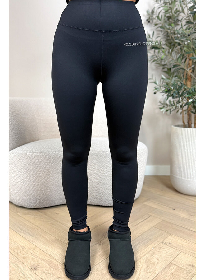 BLACK - 'NORFY LEGGING' - HIGH WAIST PERFECT FIT PREMIUM QUALITY LEGGING