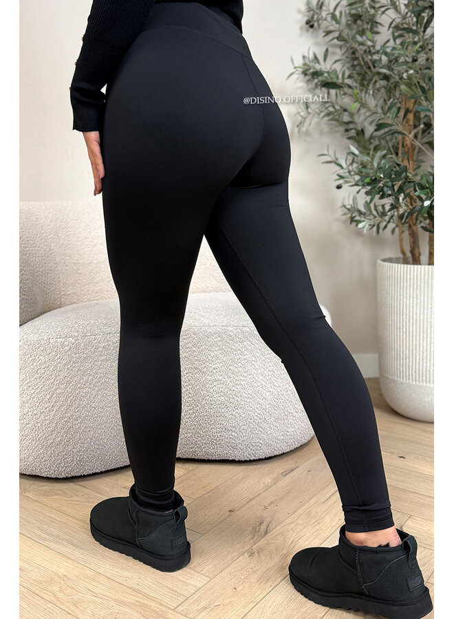 BLACK - 'NORFY LEGGING' - HIGH WAIST PERFECT FIT PREMIUM QUALITY LEGGING
