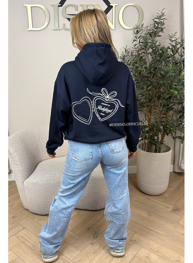 NAVY BLUE - 'REDEFINED HOODIE' - PREMIUM QUALITY HOODIE