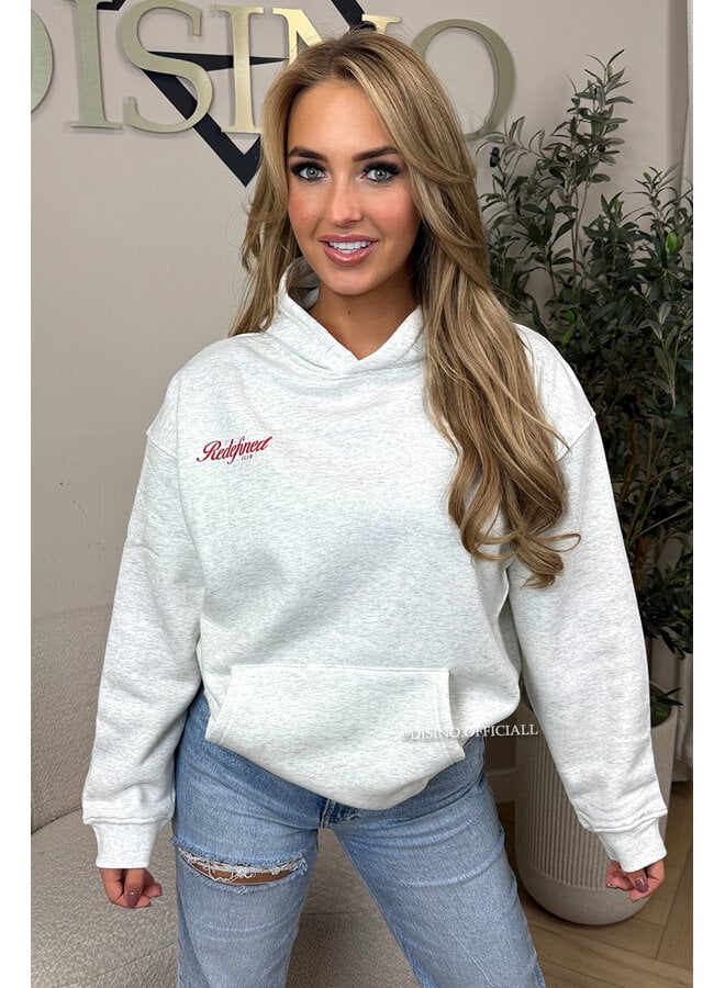LIGHT GREY - 'REDEFINED HOODIE' - PREMIUM QUALITY HOODIE