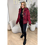 BORDEAUX - 'ZOEY SHORT COAT' - PREMIUM QUALITY WINTER COAT