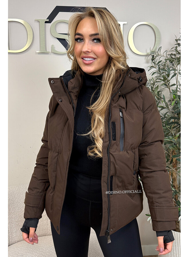 CHOCO - 'ZOEY SHORT COAT' - PREMIUM QUALITY WINTER COAT
