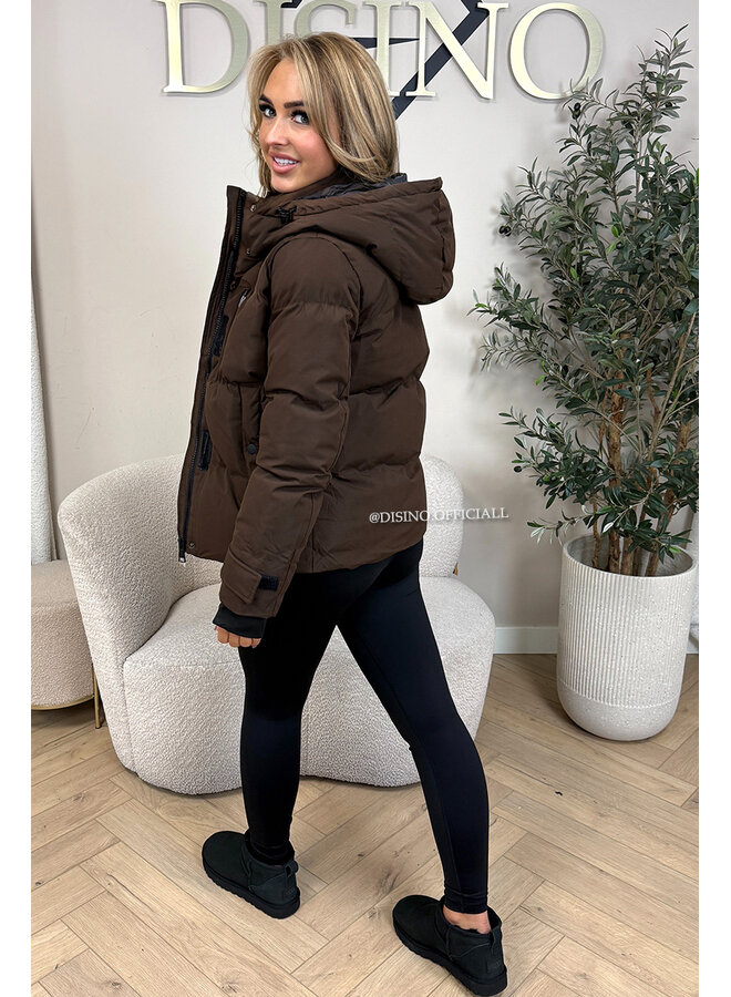 CHOCO - 'ZOEY SHORT COAT' - PREMIUM QUALITY WINTER COAT