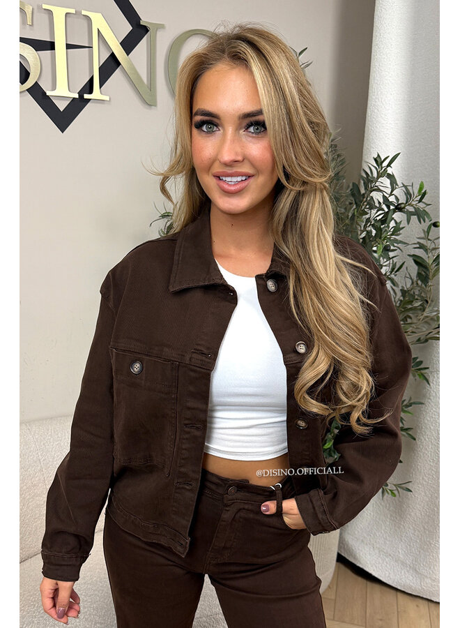 CHOCO - 'MANHATTAN JACKET' - OVERSIZED DENIM JACKET