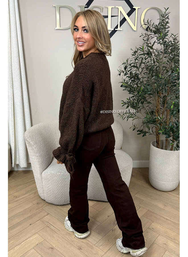 CHOCO - 'BEVERLY' - EXTRA LONG SUPER STRETCH STRAIGHT LEG JEANS