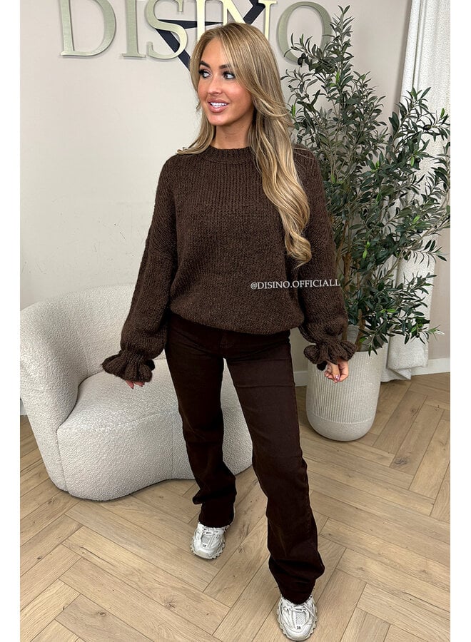 CHOCO - 'BEVERLY' - EXTRA LONG SUPER STRETCH STRAIGHT LEG JEANS