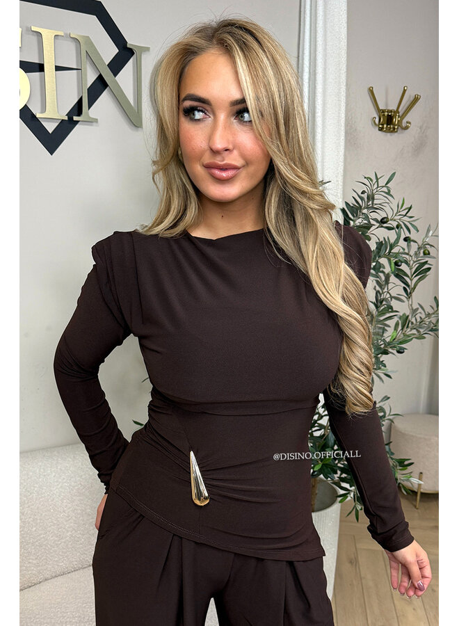 CHOCO - 'AZARA' - INSPIRED CLASSY COMFY SUIT