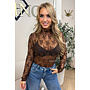CHOCO - 'REMI TOP' - SPARKLE LACE LONGSLEEVE TOP
