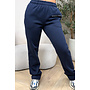 NAVY BLUE - 'REDEFINED JOGGER' - EXTRA LONG STRAIGHT LEG JOGGER PANTS