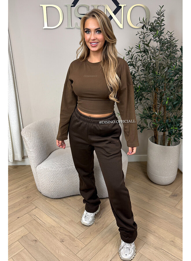 CHOCO - 'SNATCHED LONGSLEEVE' - PREMIUM QUALITY REDEFINED LONGSLEEVE  TOP