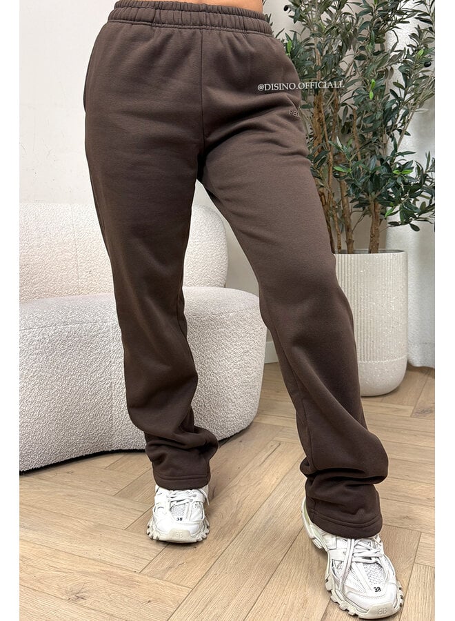 CHOCO - 'REDEFINED JOGGER' - EXTRA LONG STRAIGHT LEG JOGGER PANTS