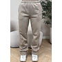 BEIGE - 'REDEFINED JOGGER' - EXTRA LONG STRAIGHT LEG JOGGER PANTS