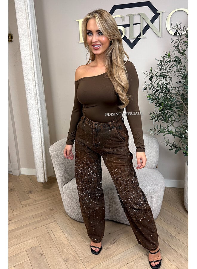 CHOCO - 'BELINDA BODY' - OPEN SHOULDER BODYSUIT