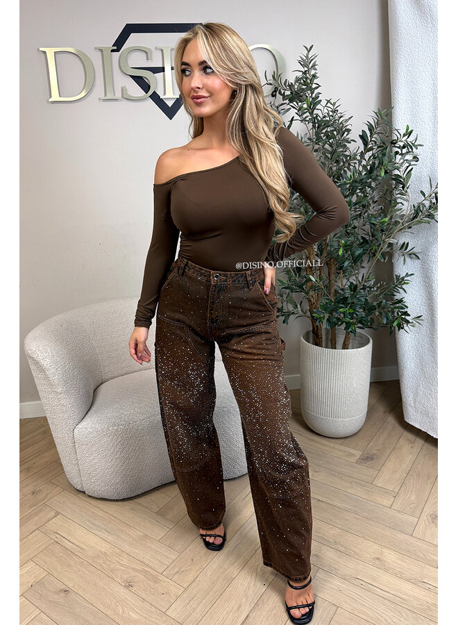 CHOCO - 'BELINDA BODY' - OPEN SHOULDER BODYSUIT