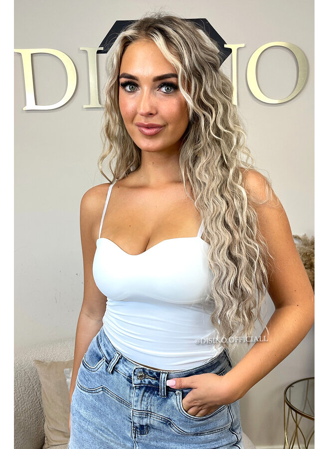 WHITE - 'STELLA V2' - SKIMMS INSPIRED SEAMLESS TOP