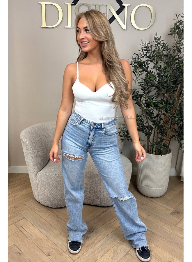 WHITE - 'NATHALIE SHAPING TOP' - CLASSY SHAPING SEAMLESS TOP