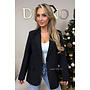 BLACK - 'DIAMONDS ALL OVER BLAZER' - RHINESTONE OVERSIZED BLAZER