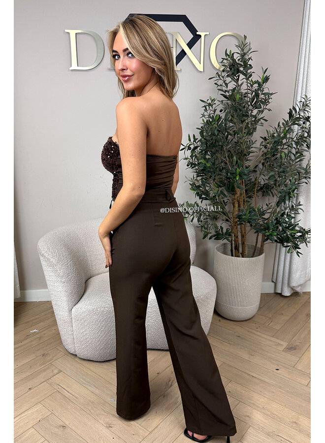 CHOCO - 'RACHEL BODY' - ALL OVER SEQUIN BODYSUIT