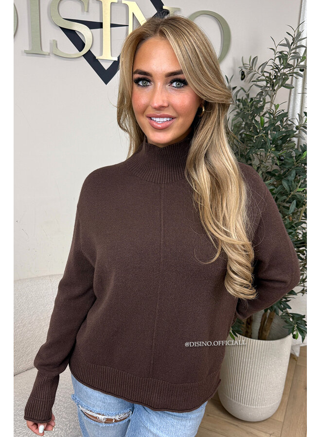 CHOCO - 'LISE KNIT' - PREMIUM QUALITY SOFT COL KNIT