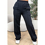 BLACK - 'EVI COMFY PANTS' - PREMIUM QUALITY WIDE LEG JOGGER PANTS
