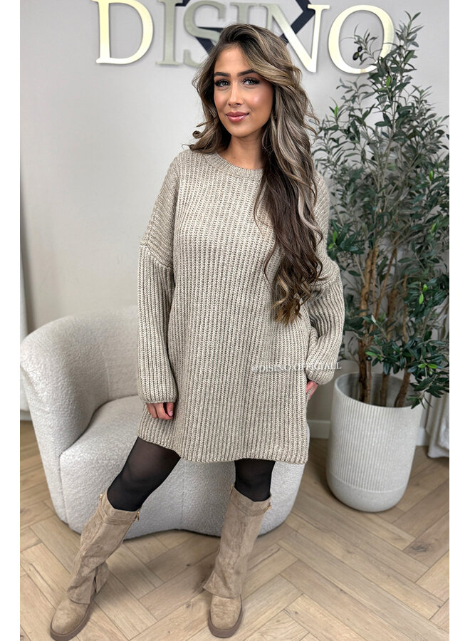 SAND - 'WENDY DRESS' - KNITTED DRESS