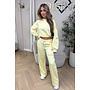 YELLOW - 'GABY SET' -  COMFY LIFE IS PERFECT JOGGER SET
