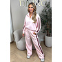 PINK - 'DERYA SET' - PREMIUM QUALITY SWEATER + JOGGER SET