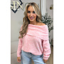 PINK - 'MILOU KNIT' - SOFT OFF SHOULDER KNIT